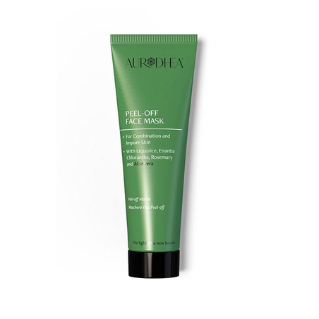 Masque visage Peel-off à l'Aloe vera - Pour les peaux mixtes et grasses
