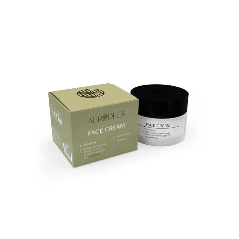 Crème visage anti-âge à la bave d’escargot