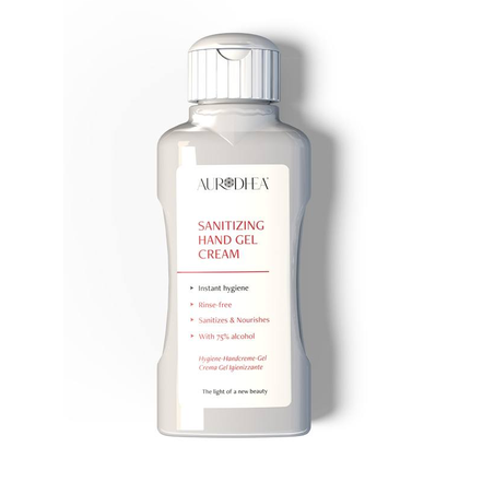 Gel crème assainissant mains