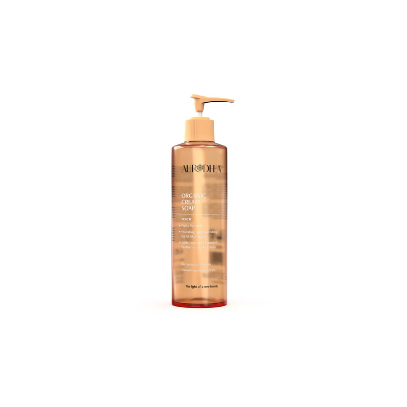 Crème de savon à la pêche