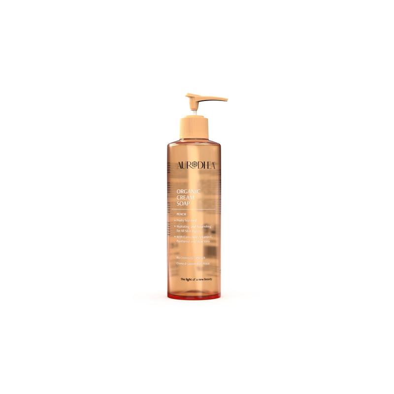 Crème de savon à la pêche