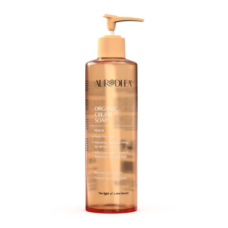 Crème de savon à la pêche