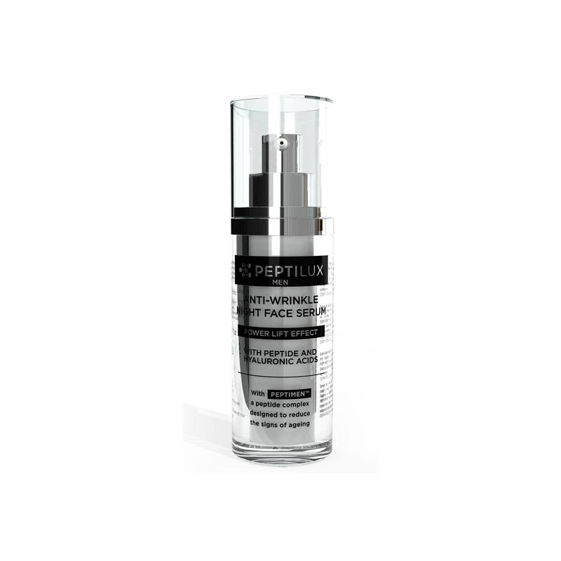 Sérum de nuit anti-rides pour homme pour le visage 'power lift effect' avec PEPTIMEN™